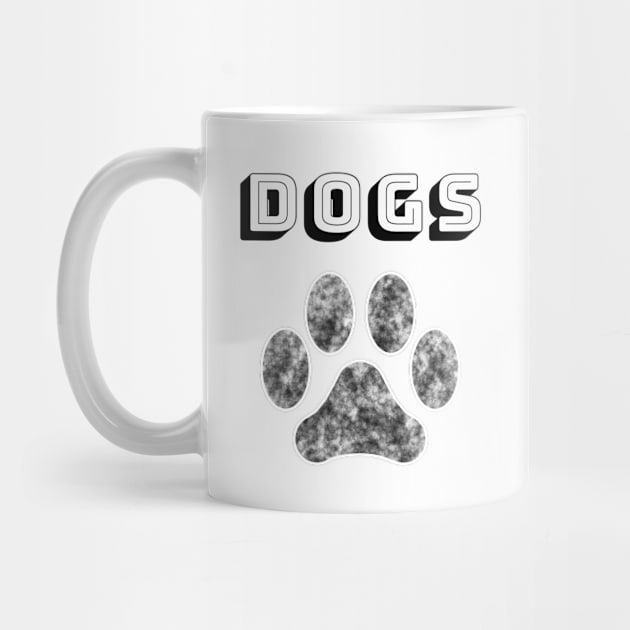 DOGS with Gray Paw by Designs_by_KC